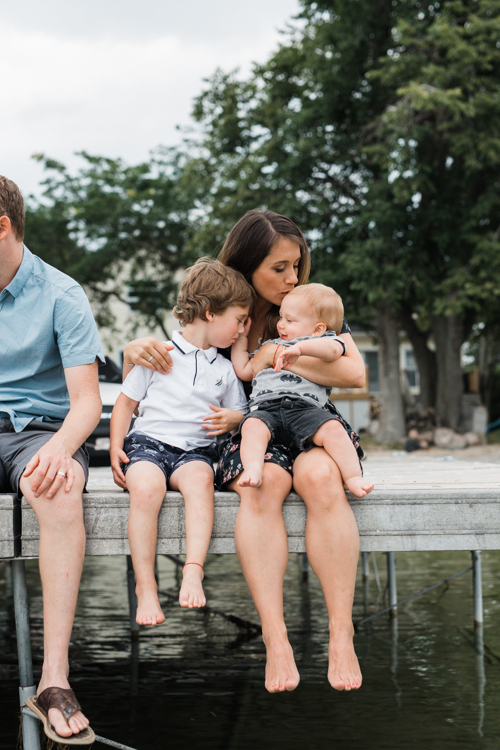 cottage country family photography session