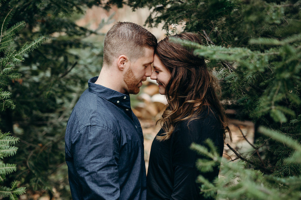 Where to get a rustic Muskoka setting for your engagement photos