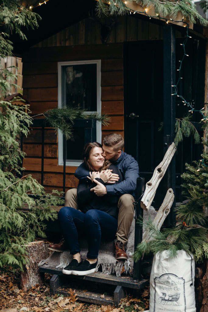 Where to get a rustic Muskoka setting for your engagement photos