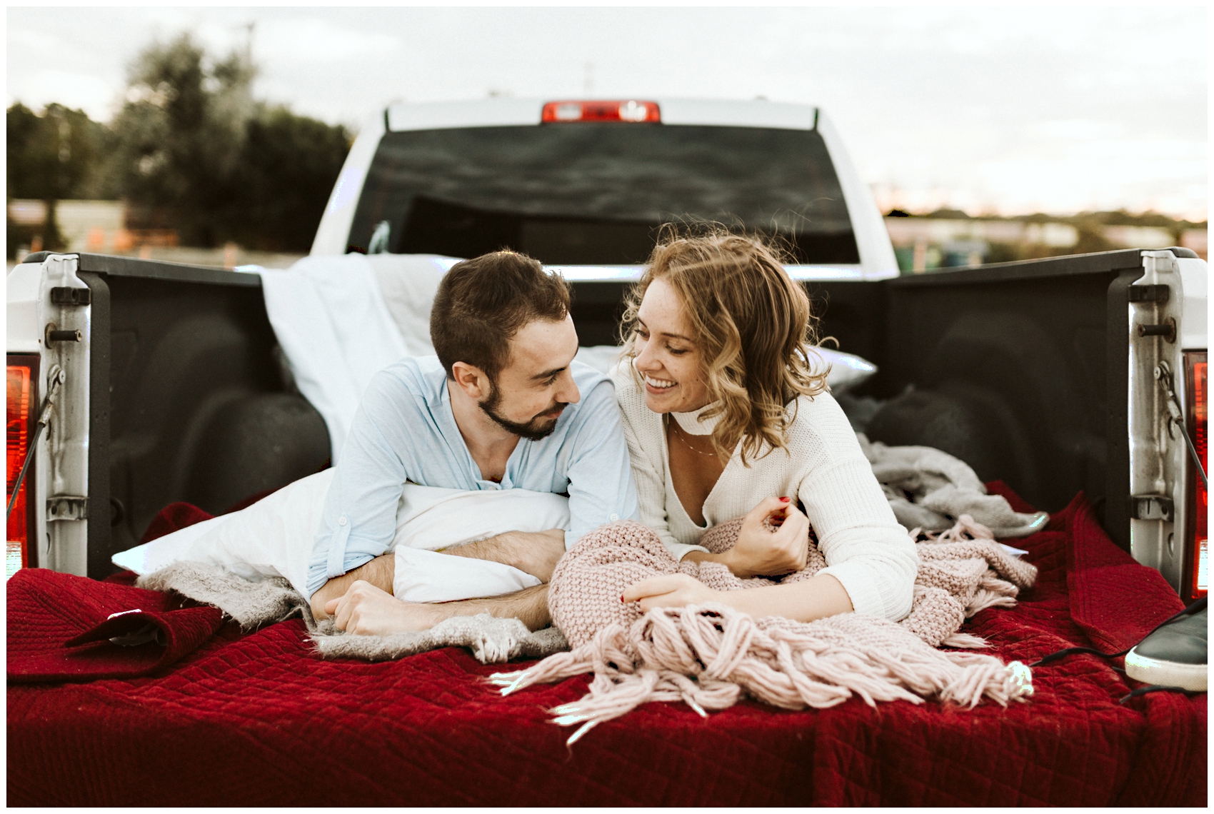 engagement photos at drive in toronto