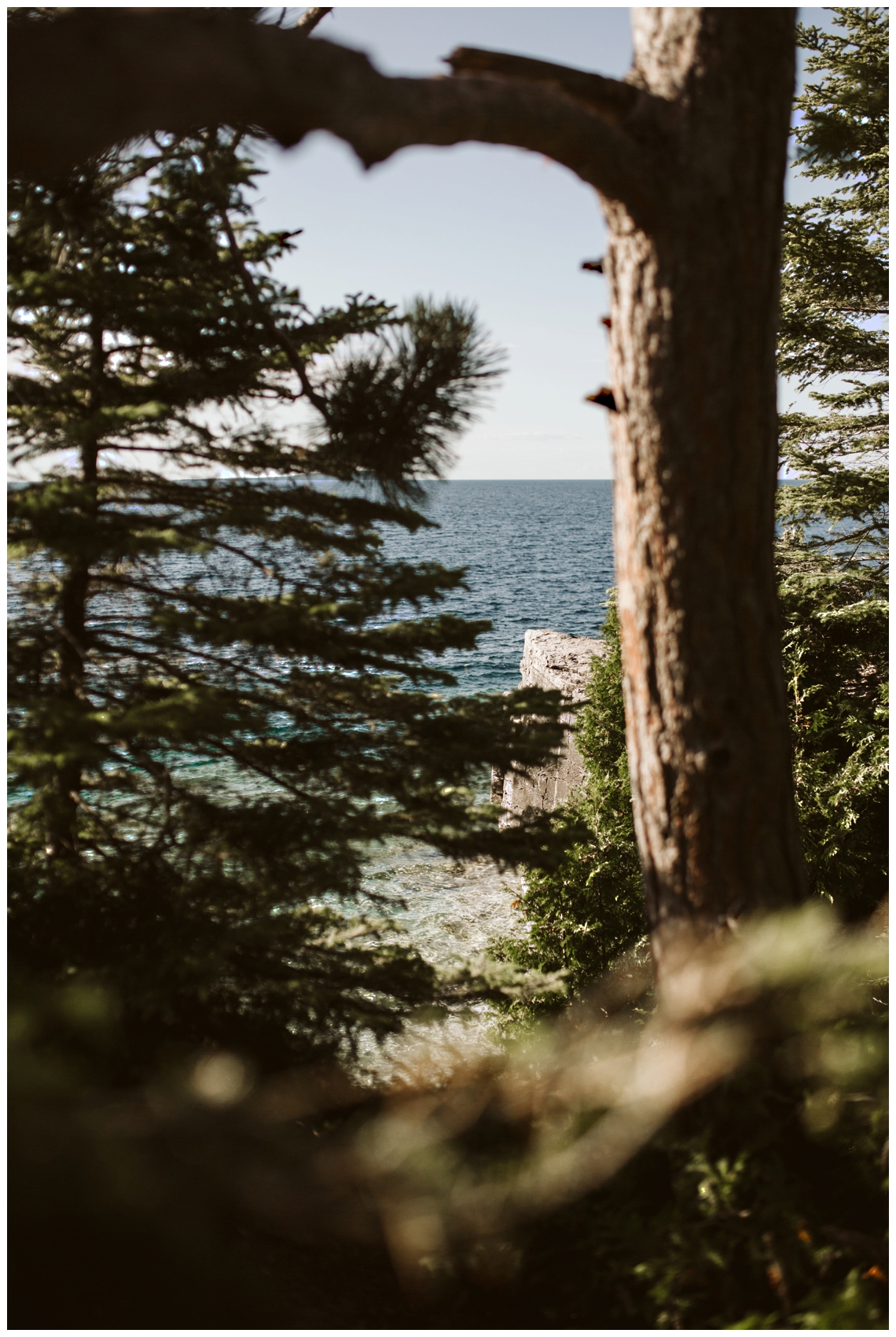 lookout at tobermory ontario